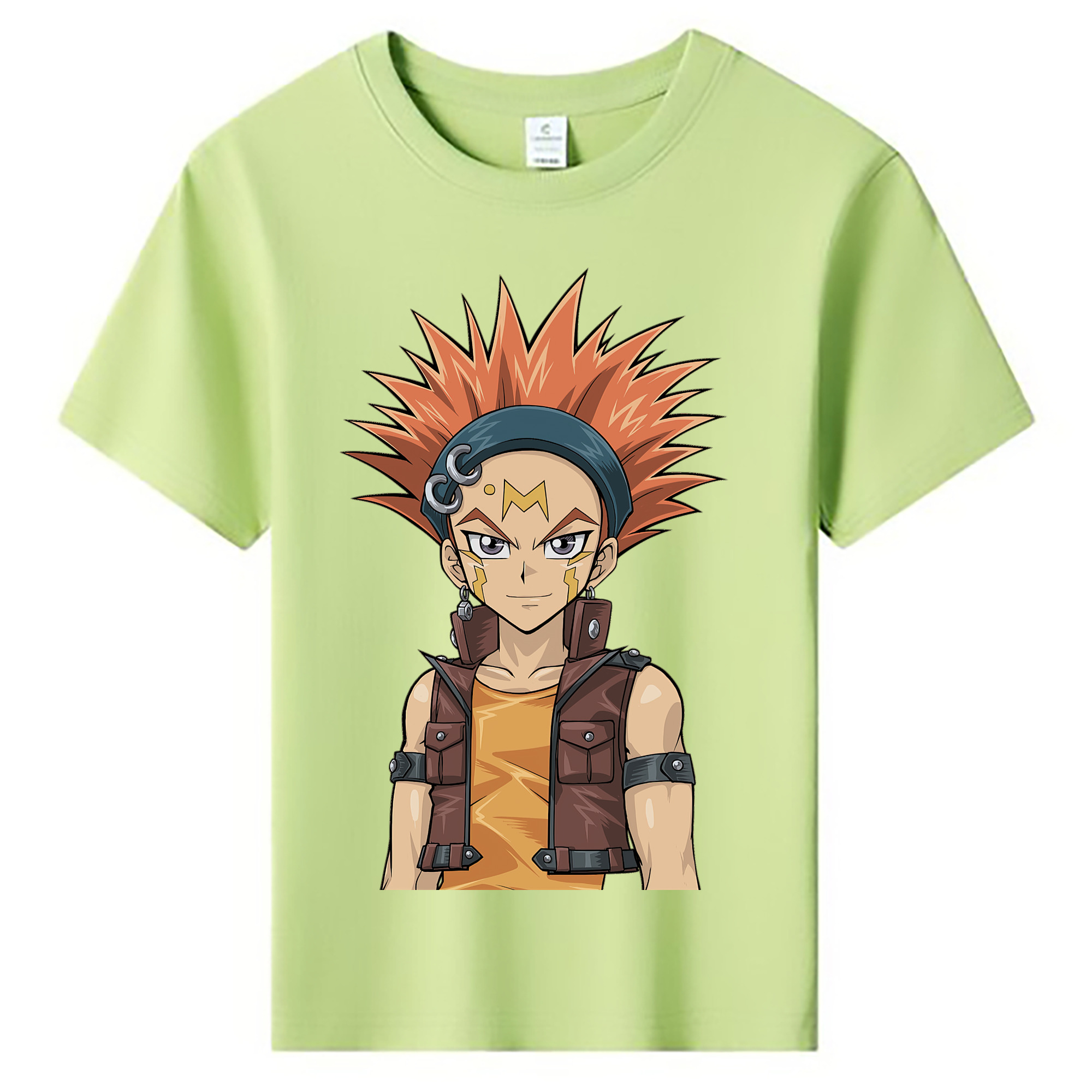 （画像用） 遊☆戯☆王 Yu-Gi-Oh! 綿100％キッズTシャツ（フロントプリント）